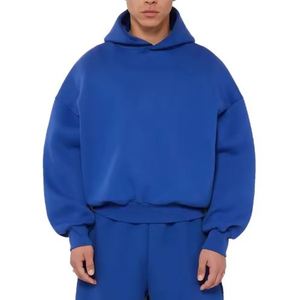 Sudadera con capucha de gran tamaño Hombres Cómodo Algodón suave Uso diario OEM Impresión personalizada Proveedor de fábrica - Product Image 3