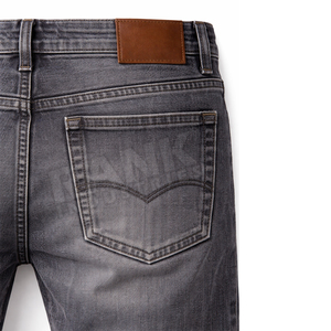 Pantalones de Hombre Lavados para Uso Diario Informal, Textura Suave, Tela de Algodón, Pantalones Vaqueros para Hombre - Product Image 5