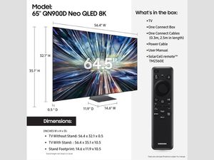 Téléviseur intelligent Neo QLED 8K UHD Samsung 65 pouces, nouvelle arrivée 2024, prix abordable, livraison complète des pièces, prêt à être expédié dans le monde entier - Product Image 5