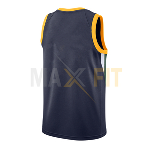 เสื้อกล้ามบาสเก็ตบอลออกแบบได้ตามต้องการพร้อมโลโก้เสื้อบาสเก็ตบอล - Product Image 4