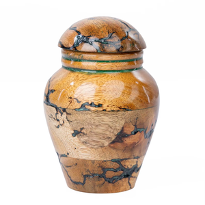 Handmade Rosewood Miniature Cremation Urn <b>Small</b> <b>Wooden</b> Keepsake Urn Personalized Memorial <b>Box</b> for Ashes - Product Image 1