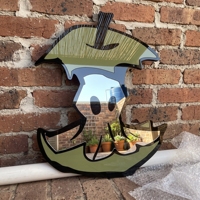 Miroir en acrylique incassable personnalisé en gros, miroir mural auto-adhésif, décoration intérieure, cadeaux