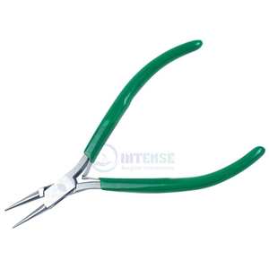 Alicates de punta redonda micro con logotipo personalizado OEM de 130mm para hacer joyas, abalorios de acero inoxidable, envoltura de alambre, manualidades y reparaciones DIY - Product Image 5