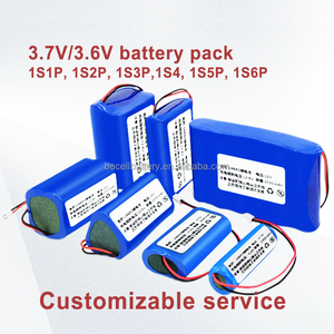 Paket Baterai OEM 18650 Lithium Ion 3.6V 7.2V .10.8V 14.4V 1S2P 1S3P 1S4P 1S5P 1S6P 2S1P 2S2P 3S1P 3S2P 3S3P 4S1P 4S2P 4S3P 4S4P - Product Image 6