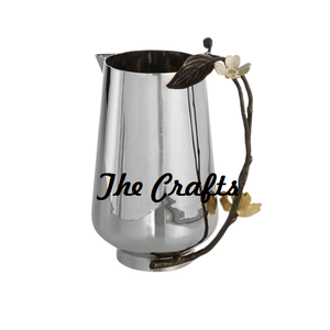 Juego de dos macetas de flores de diferentes tamaños, jarrón de flores artificiales de Color negro de Metal para decoración para sala de estar - Product Image 3