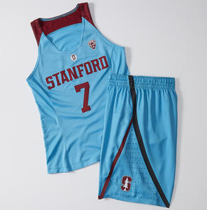 Conjunto de uniformes de pantalones cortos de baloncesto personalizados de alta calidad para adultos sin mangas bordado Logos transpirable de talla grande bordado alto - Product Image 4