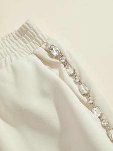 Pantalones Jogger de Algodón 100% con Cuentas Planas de Invierno - Product Image 6