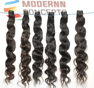 Raw natural Virgin 100% cabello sin procesar barato bodywave color negro paquete indio templo extensiones de cabello humano - Product Image 1