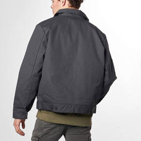 Venta al por mayor 100% algodón hombres mecánico chaqueta Industrial transpirable resistente al fuego ropa de trabajo mecánico chaquetas