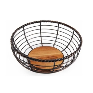 Soporte decorativo hecho a mano para catering de cocina, encimera decorativa para cesta de fruta, soporte de cesta de fruta de Metal - Product Image 5