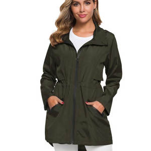 Chaqueta Cortavientos de Mezclilla para Hombre, Personalizada, para Invierno, Impermeable, Transpirable, de Alta Calidad, con Cuello Alto y Frente Rígido - Product Image 2