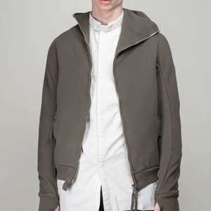 Sudadera con capucha de máscara facial completa personalizada con máscara facial Sudadera con cremallera para hombre Sudaderas con capucha de peso pesado lisas Chaqueta con capucha con cremallera Personalizable - Product Image 2