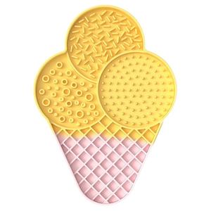 Pet Portable <b>Silicone</b> Licking <b>Mat</b> for Dogs & Cats-Wet Food & Nutritional Paste Slow Feeding Educational Fun Travel - Product Image 1