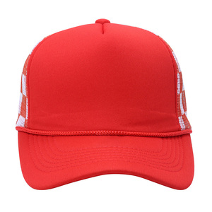 Gorra de camionero personalizada de fabricante, gorra de malla de algodón de 5 piezas para adultos, gorra de malla sándwich, gorra de camionero, diseño personalizado - Product Image 4
