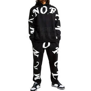 Último diseño de invierno Puff Impresión's Chándal Conjunto Causal de manga larga de color personalizado para la venta - Product Image 2