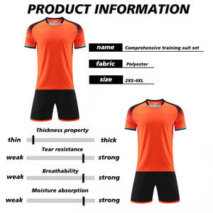 Camiseta de Fútbol Hecha con el Mejor Material, Color Personalizado, Camiseta de Fútbol para Hombre, Camiseta de Fútbol para Hombre Más Vendida - Product Image 4