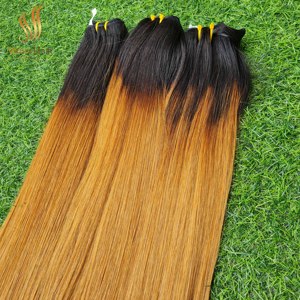 คุณภาพผม Ombre วิกผมสีบลอนด์เวียดนามต่อผมมนุษย์ราคาขายส่ง - Product Image 6