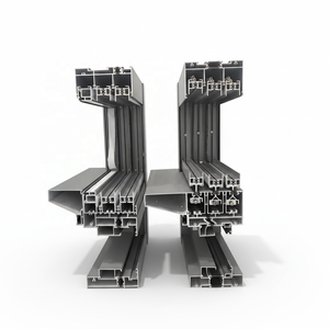 Fenêtre <span class=keywords><strong>coulissante</strong></span> verticale moderne en alliage d'aluminium, écran pliant en acier inoxydable, rideau insonorisant à enroulement, utilisation extérieure - Product Image 2