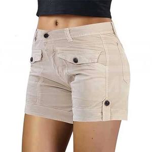 Short cargo en polyester pour dames-Séchage rapide et confortable Vente en gros Pantalon décontracté taille moyenne Designer Stylish Streetwear Women - Product Image 5