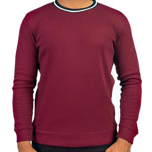 Vente en gros de sweat-shirt pour hommes à col rond vierge personnalisé 100% coton surdimensionné vente en ligne - Product Image 2