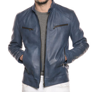 Chaqueta de Cuero de Oveja para Hombre 2025, al Mejor Precio, Transpirable, Impermeable, Talla Grande, con Logotipo Único para Invierno - Product Image 6