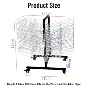 Jh-mech tác phẩm nghệ thuật Áp phích in trợ lý tuyệt vời kim loại in khô hiển thị lưu trữ đứng giá dễ dàng di chuyển sơn khô kệ - Product Image 2