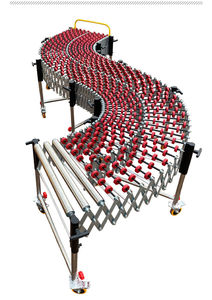 Beweegbare Ketting Aangedreven Aangedreven Schaats Te Koop Voedsel Systeem Kosten Zware Uitbreidbare Pallet Flexibele Accordeon Rollen Transportband - Product Image 4