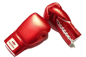 Guantes de boxeo de cuero PU profesionales personalizados empuñaduras de mano impermeables al aire libre artes marciales MMA entrenamiento venta superior mano - Product Image 5