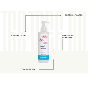 Champú Orgánico Nutritivo e Hidratante con Aceite de Árbol de Té TTO Soft Baby 200ml Sin Sulfatos, Tratamiento Anticaspa y Contra la Caída del Cabello - Product Image 1