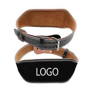 Levantamiento de pesas pesado ajustable de alta calidad, soporte de espalda, cinturón de levantamiento de pesas de cuero ajustable para gimnasio, entrenamiento de gimnasio para hombres - Product Image 4