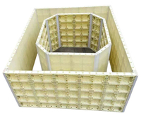 Panneaux de coffrage en plastique réutilisables PP/PVC/ABS pour la construction de centres commerciaux et de villas - Haute résistance, taille réglable, assemblage facile
