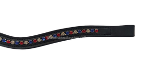Banda de cuero cristal para cejas de alta calidad todos los tamaños color negro marrón al por mayor fabricante India - Product Image 5