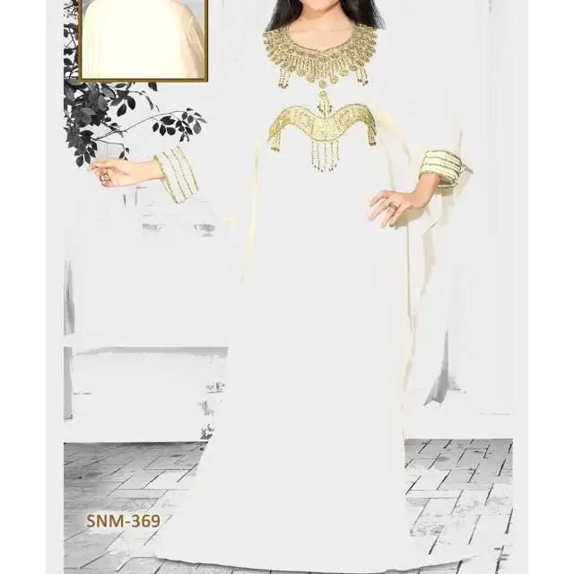 Dubai fas elbise kaliteli Kaftan satılık en iyi akşam Kaftan elbiseler İslami Jalabiya kaftan