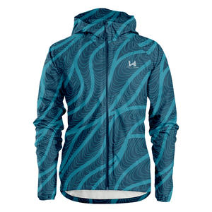 Léger 100% Nylon veste de course capuche hauts actifs imperméable respirant coupe-vent extérieur Style décontracté pour printemps fermeture éclair - Product Image 4