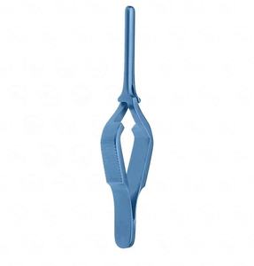 Pinza de atrauma Lisa Debakey de alta calidad, pinzas quirúrgicas recubiertas de azul - Product Image 6