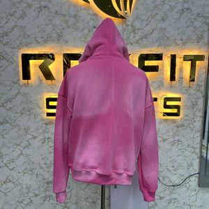 Sudadera con capucha con cremallera negra más demandada de alta calidad con etiqueta personalizada serigrafiada hecha en fábrica sudaderas con capucha a precio barato sudaderas con capucha para hombres - Product Image 2