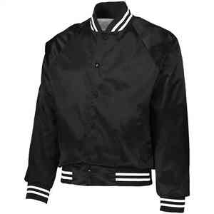 Invierno 2025 chaqueta Bomber de satén personalizada para hombres a estrenar de talla grande estilo Letterman transpirable secado rápido 100% poliéster - Product Image 6