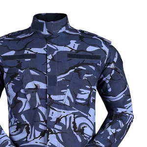 Venta caliente uniforme de camuflaje azul entrenamiento táctico actividad al aire libre traje de caza logotipo personalizado uniformes de camuflaje - Product Image 2