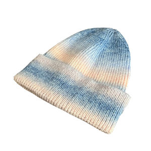 Gorro de punto de gofre con logotipo personalizado gorro de etiqueta tejido de cuero cálido para invierno con personaje de parche e impresión de puntos - Product Image 6