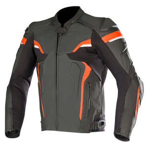 Chaqueta de Motociclista de Cuero Deportiva Transpirable Unisex para Carreras de Motos con Nombre de Equipo Personalizado con Entrega y Envío Rápidos - Product Image 1