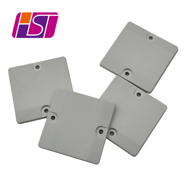 Tamper Proof UHF Square-shaped Hard Tag Passive Monza R6-P ISO18000-6C UHF Engineering Plastic Label for Logistics Shelves