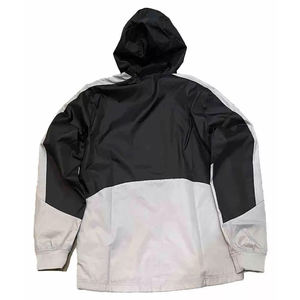 Coupe-vent à col montant avec logo personnalisé de haute qualité Vestes popup à la mode hivernale pour hommes Vente en gros Streetwear - Product Image 2