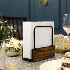 Antique Wood Base Decorative Tissue Stand at Hot Selling Price Unique Kitchenware Product Very Good Quality <b>Table</b> Napkin Holder - Product Image 6