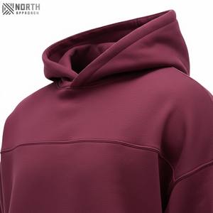 Conjuntos personalizados de ropa de calle de 2 piezas para hombre, sudaderas con capucha bordadas de nuevo diseño y pantalones acampanados, aspecto desteñido al sol lavado con ácido Vintage para invierno - Product Image 5