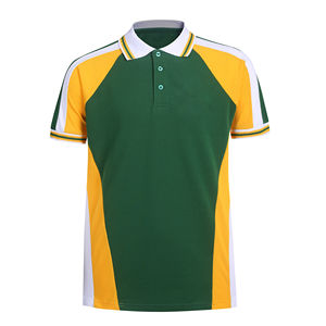 Polo clásico de manga corta de color regular de secado rápido personalizado de alta calidad para hombre 2026 - Product Image 1