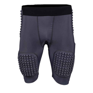 2025 nuevo diseño de pantalones cortos acolchados de compresión de Color sólido fabricación de tela de marca de alta calidad faja de fútbol - Product Image 6