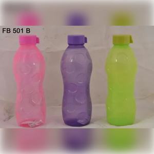 Bouteille d'eau en plastique 500 ml 750 ml 1000 ml, bouchon à vis rond, stockage d'eau et de jus, différents designs, usage domestique, enfants, vente en gros, en vrac - Product Image 2