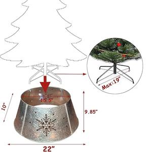 European Designed Metal <b>Christmas</b> Tree Collar pet Safe For Artificial <b>Christmas</b> Tree Holiday & Home Decoration - Product Image 3