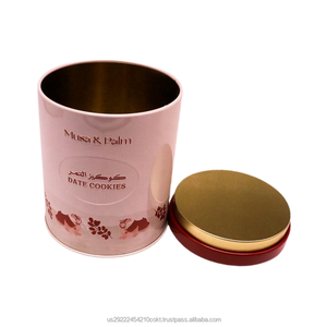 Luxury <b>Metal</b> Tin <b>Box</b> for Dessert Wedding Invitation Bonbon Baklava Biscuit Cookie-for Snacks Chocolate Sugar Storage - Product Image 5