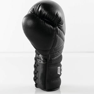 Nouveaux gants de boxe d'extérieur de haute qualité avec lacets, en cuir véritable respirant, pour la compétition et l'entraînement professionnels - Product Image 3